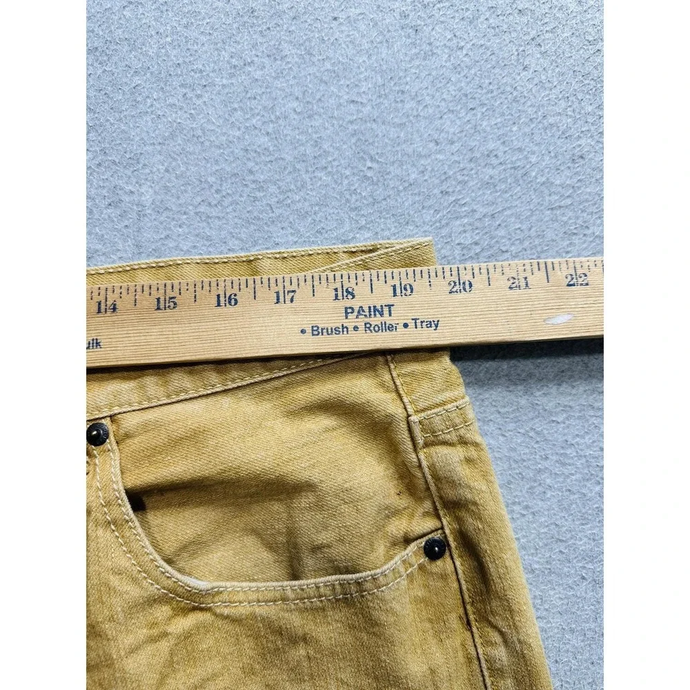 Beyond The Limit Jeans Men 42 (39x31) Tan Khaki Straight Leg Denim Casual Rugged